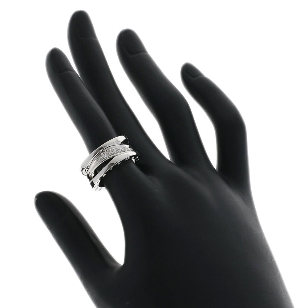 Bulgari B-zero1 Legend Diamond Ring #51, 18K White Gold, Women's BVLGARI - Picture 6 of 11